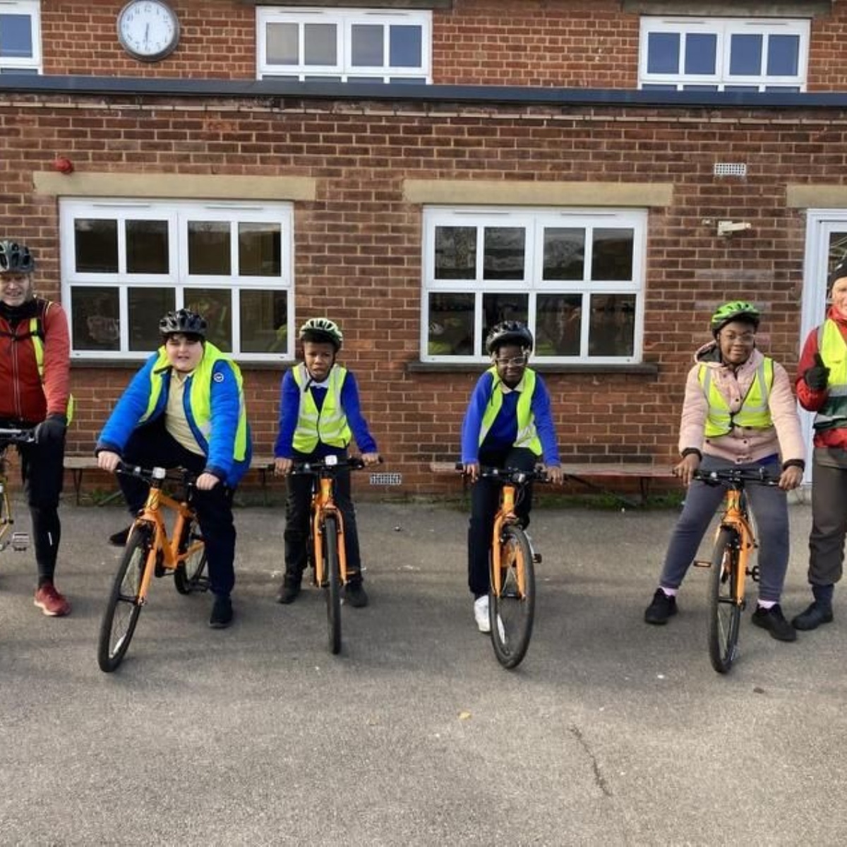 Galliard Primary School - Level 1 & 2 Bikeability for Year 6 children!